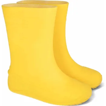 Chlapecké holínky Crave dětské barefoot holínky Monsoon Yellow – žluté Velikost: 22