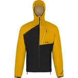 Direct Alpine Cyclone 2.0 black/mango pánská ultralehká nepromokavá bunda Gelanots - M