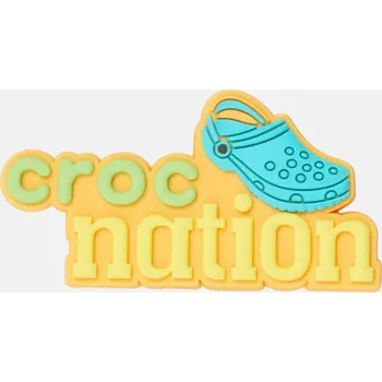 Dívčí pantofle Odznáček Jibbitz - Croc Nation
