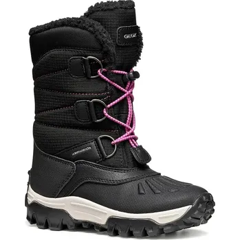 Dívčí sněhule Dětské sněhule Geox HIMALAYA AB vínová barva, J46FTA.0FU50 J46FTA.0FU50.28.35 99X, EUR 31