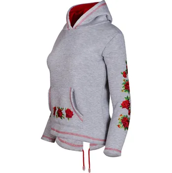 Dámská mikina Dámská mikina s kapucí - Folk L