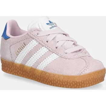 Dívčí tenisky Dětské tenisky adidas Originals GAZELLE růžová barva, JQ9414 30X, EUR 22