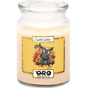 Svíčka Svíčka ve skle 500 g Koňská znamení - Rak