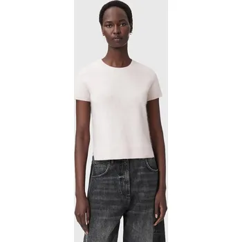 Pánské tričko Kašmírové tričko AllSaints REBEL TEE W118KB růžová 03X, vel. L