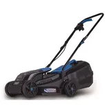 Aku sekačka Scheppach BC-MP320-X / bez baterie / šíře záběru 32 cm / 30 l / černá/modrá