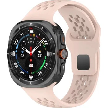 VSECHNONAMOBIL 84698 AIRY Silikonový řemínek pro Samsung Galaxy Watch Ultra / Watch Ultra 2025 světle růžový