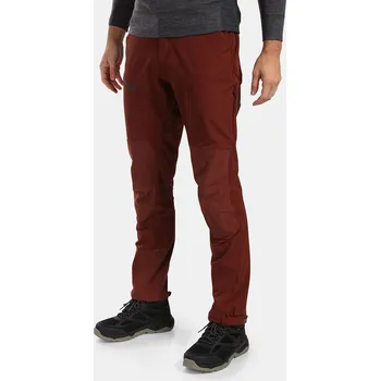 Kilpi Villain-M tmavě červená WM0411KIDRD pánské outdoorové turistické kalhoty - L zkrácené