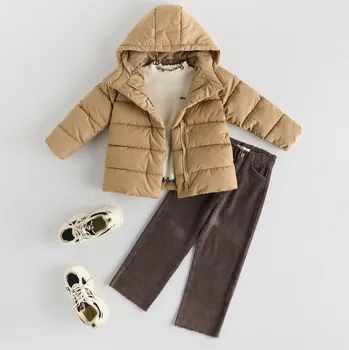 Dívčí bunda Reserved - Voděodolná bunda s kapucí - béžová - 232EX-08X - 232EX-08X-134