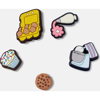 Dívčí pantofle Odznáčky Jibbitz - Baker - 5 ks