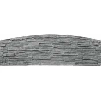 Plot Betonová deska štípaný kámen 1-str. přírodní; 200x60x4cm; radius