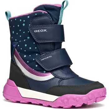 Dívčí sněhule Zimní boty Geox TREKKYUP tmavomodrá barva, J56M7A.0MNBC J56M7A.0MNBC.28.35 59X, EUR 35