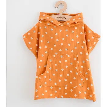 Dětské mušelínové pončo New Baby Feeling animal 50 cm, vel. S