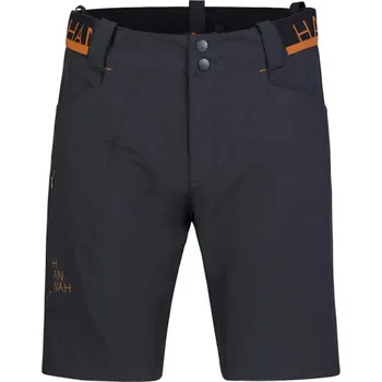 Pánské kraťasy Hannah Nairi II anthracite (orange) pánské funkční outdoorové turistické kraťasy s kapsami - 3XL
