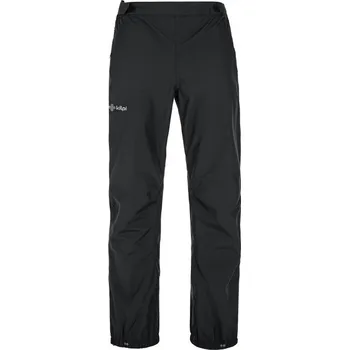 Pánská móda Kilpi Alpin-M černá UM0402KIBLK pánské lehké sbalitelné nepromokavé kalhoty 20000 - L