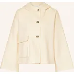 Ba&Sh Dámská Bunda Hranatého Střihu Kove, bílá, 32