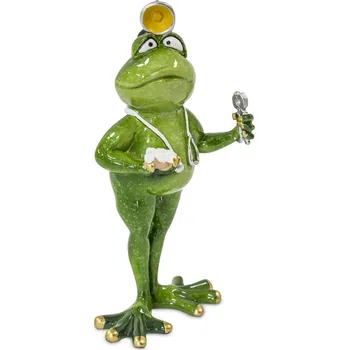 Keramická žába - Zubař