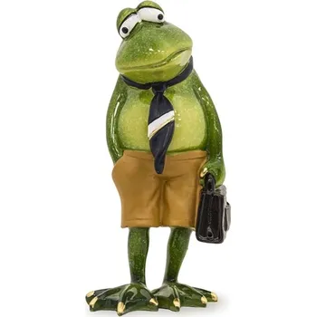 Keramická žabka - Manažer