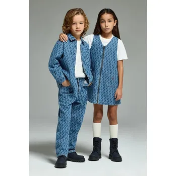 Pánské džíny Dětské rifle Emporio Armani EB000567.AF19479 modrá 55X, vel. 142