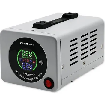 Měnič napětí QOLTEC Napájecí zdroj spínaný stabiliser 230x140x120mm 500VA