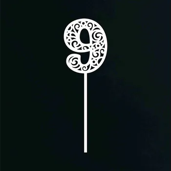 Sběratelská karetní hra Dřevěné zapichovací číslo - 9