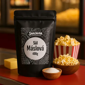 SnackAir Sůl máslová na popcorn 400 g