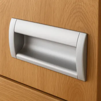 Interex Úchytka na zafrézovani MARKER / Matný chrom 96 mm