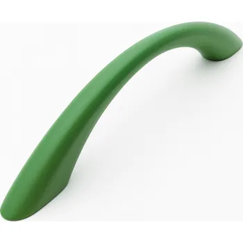 Nábytkové kování Interex Úchytka KLER / Zelená hladká 96 mm