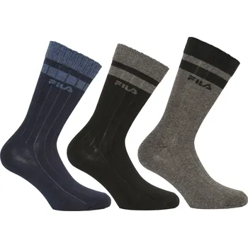 Pánské ponožky Fila 3 PACK - pánské ponožky F5401-166 39-42 + 2 měsíce na vrácení zboží