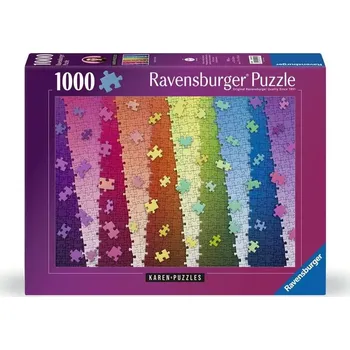Puzzle RAVENSBURGER Karen Colors on Colors 1000 dílků