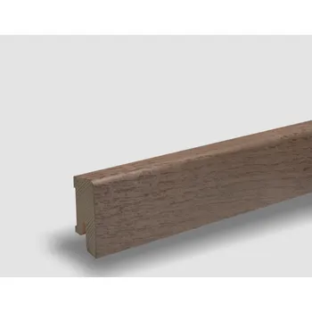 soklová lišta Soklová lišta dýhovaná DUB MANHATTAN, matný lak, jádro smrk Pedross, Cubica