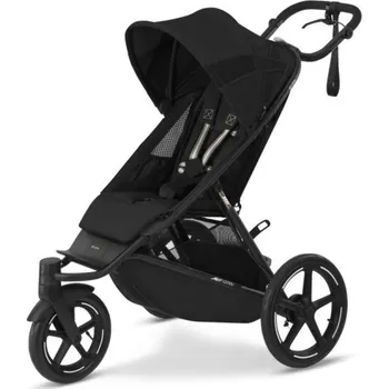 Přeprava dětí CYBEX Avi Spin black set s hlubokou korbou
