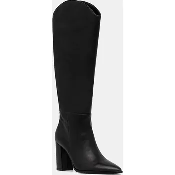 Dámské kozačky Kožené kozačky Steve Madden Bixby 11004834.017 černá 99X, EUR 36
