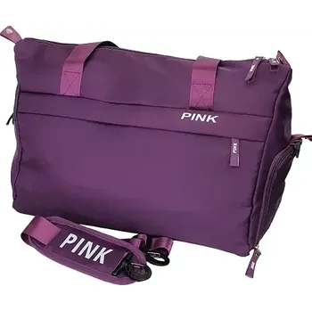 Sportovní taška s popruhem na kufr - fialová