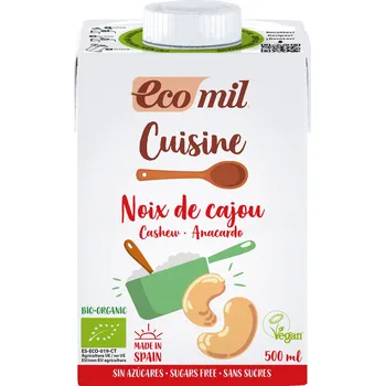 Krém z kešu ořechů na vaření 500 ml BIO ECOMIL