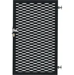 Creativity Plotová branka pravá, hliník, 150 × 90 cm, antracitová šedá (RAL 7016) WB24PPB1FHX5056021520009002000