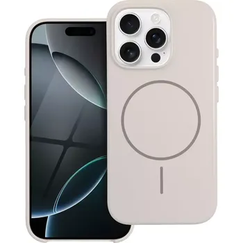 Pouzdro na mobilní telefon Lesklý kryt kompatibilní s MagSafe pro IPHONE 17 PRO bílý