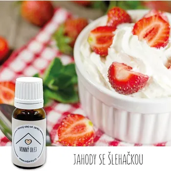 Vonný olej Od Janky Vonný olej Jahody se šlehačkou 10 ml
