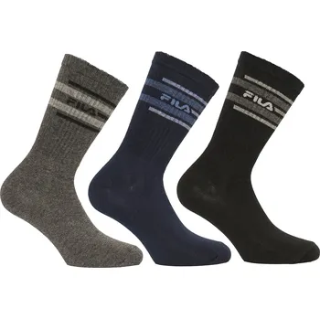 Pánské ponožky Fila 3 PACK - pánské ponožky F5404-166 43-46 + 2 měsíce na vrácení zboží