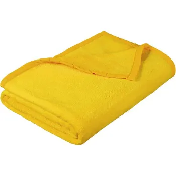 Dětská deka Brotex Dětská micro deka 100x150cm žlutá