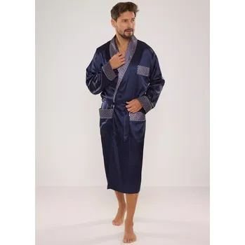 Pánský župan Pánský župan Adam Satyna 940 Tmavě modrá - De Lafense tmavě modrá 3XL