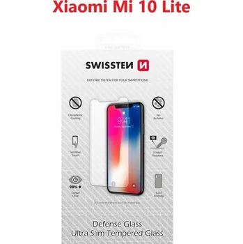 OCHRANNÉ TEMPEROVANÉ SKLO SWISSTEN PRO XIAOMI Mi 10 LITE RE 2,5D
