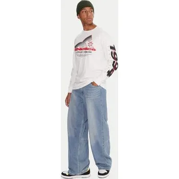 Pánské oblečení DC Shoes S dlouhým rukávem Slathletic EDYZT04357 Bílá Heritage Fit XXL