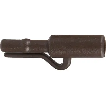 10ks - Klip Anaconda Safety Lead Clip Hnědá