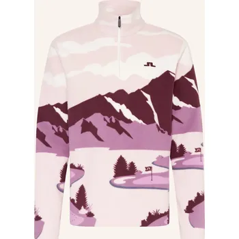 J.Lindeberg Pánská Bunda Midlayer, bílá / světle růžová /...