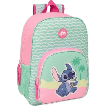 Batoh Lilo & Stitch Zmrzlina Růžová 33 x 42 x 14 cm