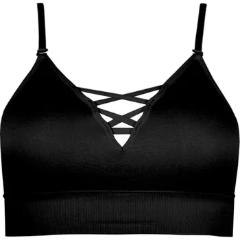 Podprsenka June podprsenka bralette padded M černá