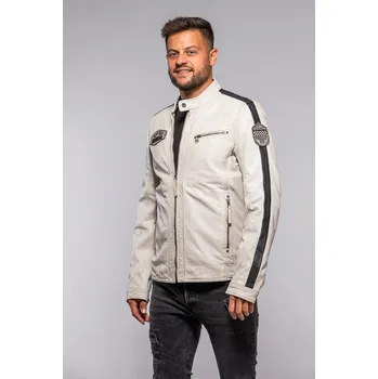 Pánská casual bunda DIVOKÝ-BÝK DB bílá XL