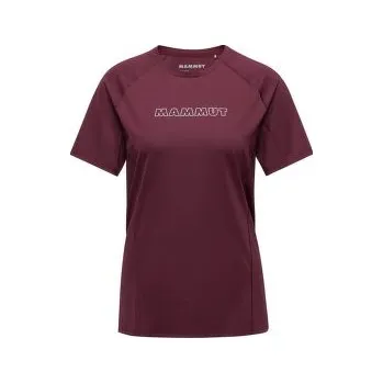Dámské tričko Mammut Selun FL T-Shirt Women Logo 3800 vin červená XL