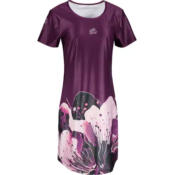 Dámské prodloužené triko premium ALTISPORT VOJ/ALW090SAT02 VÍNOVÁ XXXL