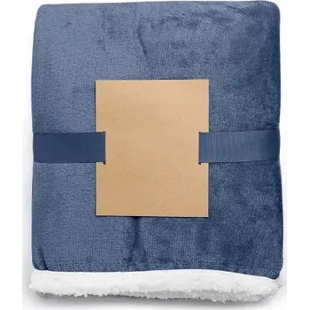 deka Gor Factory GLORY 5626 Flísová deka Blue/White 130x165